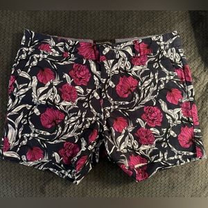 Banana Republic Navy and Purple Shorts